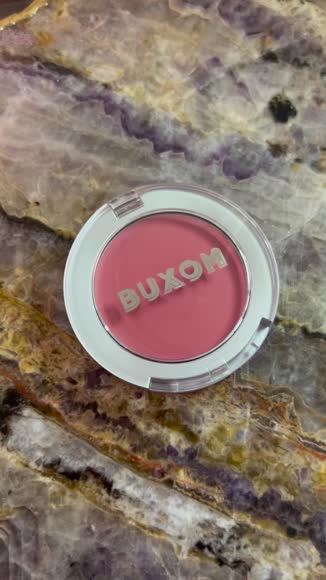Video review of BUXOM Plump Shot™ Peptide Plumping Cream Blush  by zahily2002