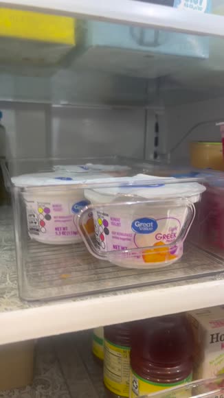 Video review of Krediz Clear Refrigerator Set 6 Storage Bins  by 6796c99906c1645efee62f9f