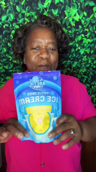 Video review of Arctic Farms Freeze Dried Ice Cream That Does Not Melt (Bits)  by 