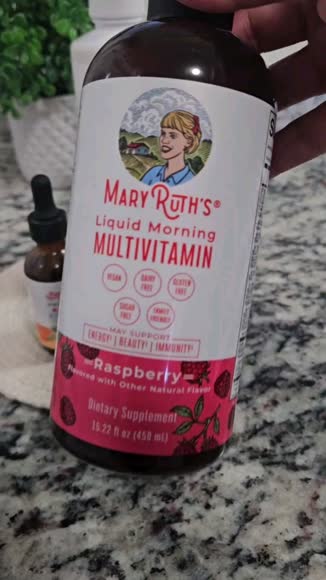 Video review of  MaryRuth's Liquid Morning Multivitamin - B Complex Vitamins - Vitamins A, C, D, E -  Zinc - Beauty - Vegan - Sugar Free - 15.22 Fl Oz  by 67898365dd318fdb912e111f