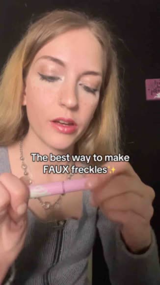 Video review of  CANDY GIRL FAKE FRECKLE  by whitneyweight