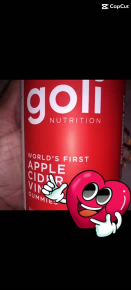 Video review of Goli Nutrition Apple Cider Vinegar Gummies & Vitamin  by 6781cac13ac977142522f98a