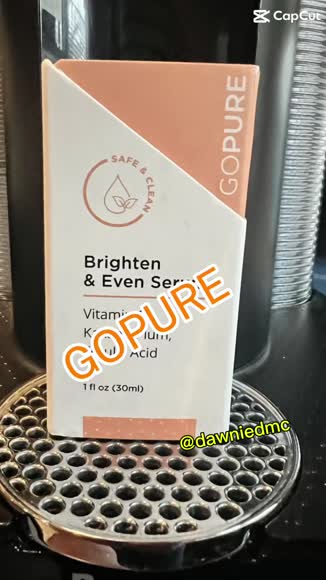 Video review of  GOPURE Brighten & Even Serum  by 66c5c6ab7d98335dd8e124f6