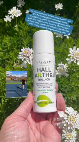 Video review of HALLUSA NATURAL Hall Arthri Roll - On - Peppermint Oil Essential Roll Essential Oil  by 6797250fb5e7e7dcd6f5a1b9