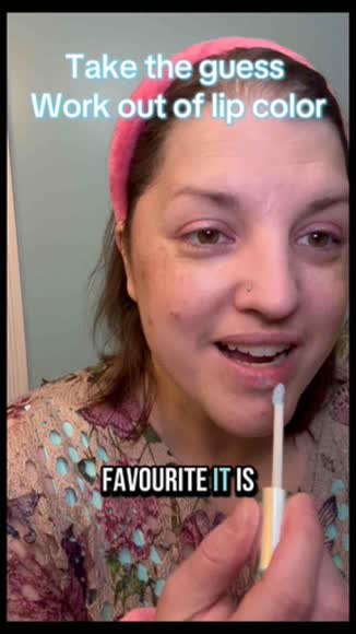 Video review of  ph adaptive lip gloss | glossy balm in cotton candy  by 66fe02107a55898adf3f5b70