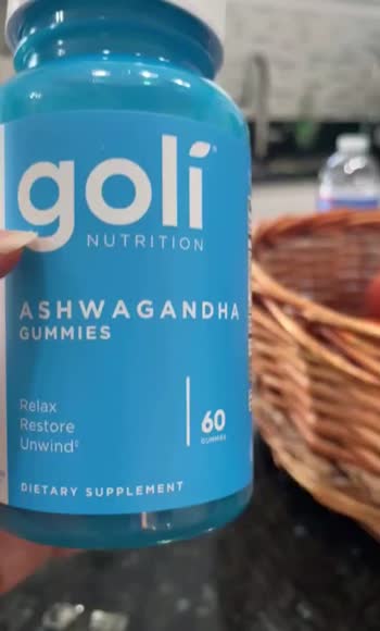Video review of Goli Nutrition Stress-relief Ashwagandha Gummies with potent KMS-66 Ashwagandha andVitamin D  by cr6123088