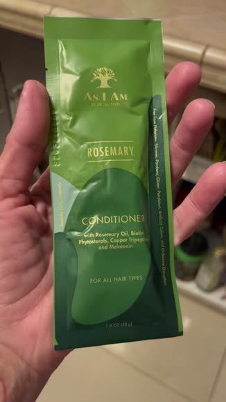Video review of  Rosemary Conditioner Sachet  by 65cb99bbd661d654db711d69