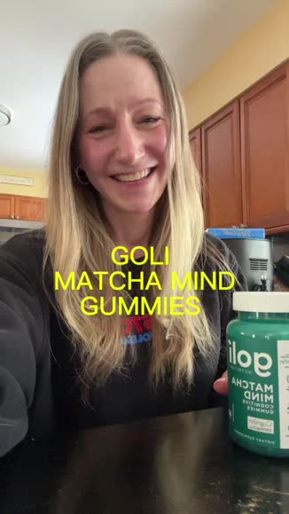 Video review of Goli Nutrition Matcha Mind Gummies with Cognizin  by gdipalo