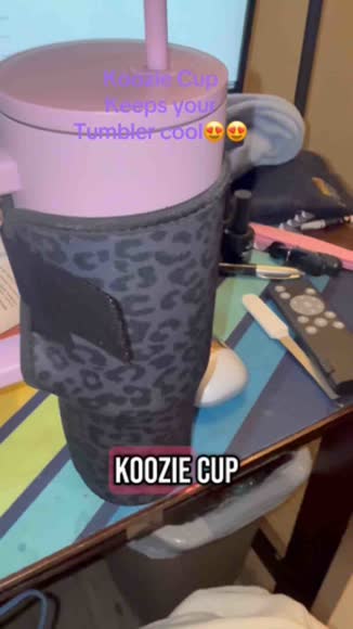 Video review of The Sapphire Star Neoprene Koozie  by beltmichele