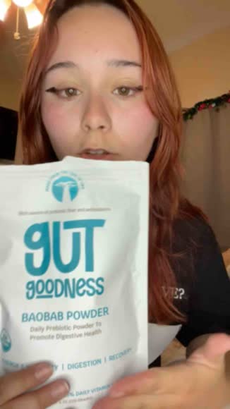 Video review of Gut Goodness Organic Baobab Powder  by 67f7497b748abd8887daaef5