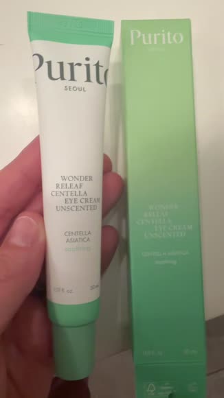Video review of Purito Seoul Wonder Releaf Centella Eye Cream  by julietbradford