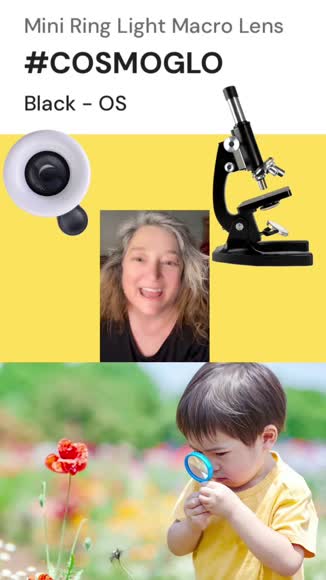 Video review of CosmoGlo Mini Ring Light Macro Lens  by 67a1833eb5b5fe99cf8c340f