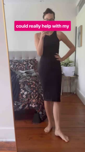 Video review of she's Waisted SnatchedKnit Halter Maxi Dress  by 66f0a3184d322061662e45bb
