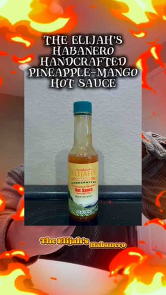 Video review of Elijah's Xtreme Pineapple-Mango Habanero Hot Sauce  by 67d6e66a01a46ee1908611fe