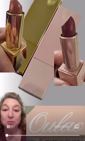 Video review of OULAC Paris Cosmetics Ltd Infinity Shine Lipstick  by 67a1833eb5b5fe99cf8c340f