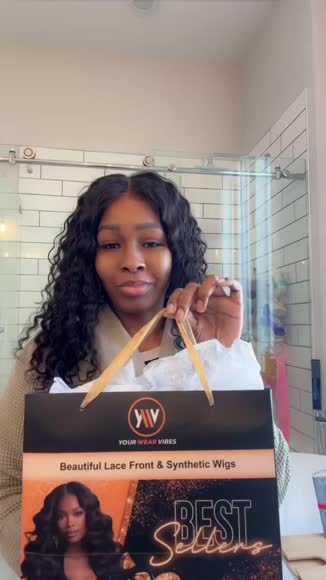 Video review of Your Wear Vibes 100% Human Hair Pixie Wig with Side Bangs Natural  by 