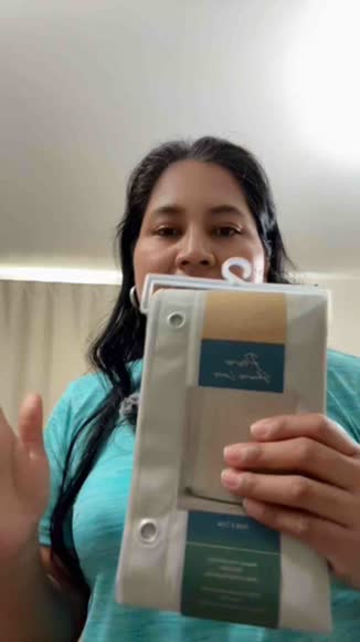 Video review of Drinkpod 2 Pack Waterproof Plastic Shower Curtain  by 6784b2061fe49fe1d784c6dd