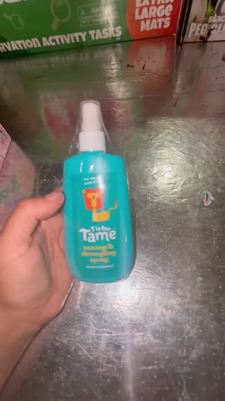 Video review of T is for Tame Hair Taming & Detangling Spray for Knots, Frizz and Tangles  by 67853f3bda5ba91ee3e56b5f