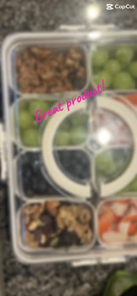 Video review of Directdeals 8 Compartments Snack Box 2 Pcs  by 671cf1bde1ccffc35a40b0bb
