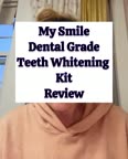 Video review of MySmile Teeth Whitening Kit for Sensitive Teeth with LED Light, 10 Min Non-Sensitive Fast Teeth Whitener, 3 Carbamide Peroxide Teeth Whitening Gel, Powerful whitening Formula, Enamel Safe  by 678be119c5d24405af79eed5
