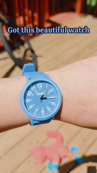 Video review of Speidel Speidel Eco Color Pop Recyclable Easy Reader Watch – Men's Eco-Friendly Watch with Large Numbers, Classic Dial, Recyclable Case, and Easy-to-Read Face  by lauramorix