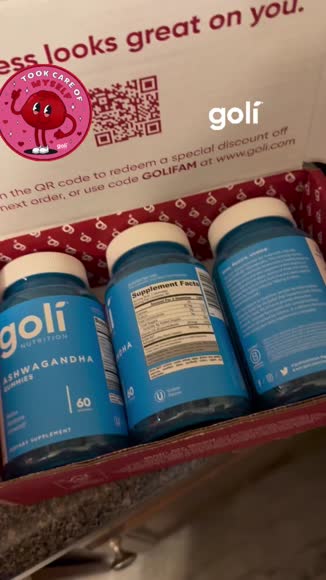 Video review of Goli Nutrition Goli Ashwagandha & Vitamin D Gummies  by beltmichele