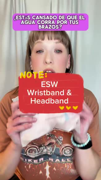 Video review of ESW Beauty Skincare Headband & Wristbands  by 679edc8f9726f4d4bc983e4b