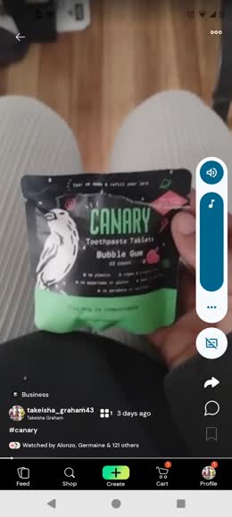 Video review of Canary Bubble Gum Toothpaste Tablets - Eco-Friendly &Plastic-Free Sustainable Oral Care  by 67fc3bdb61c900e30a8a9dec