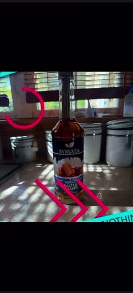 Video review of Syruvia Sugar-Free Salted Caramel Syrup  by 66d891f23190443e189f0a55