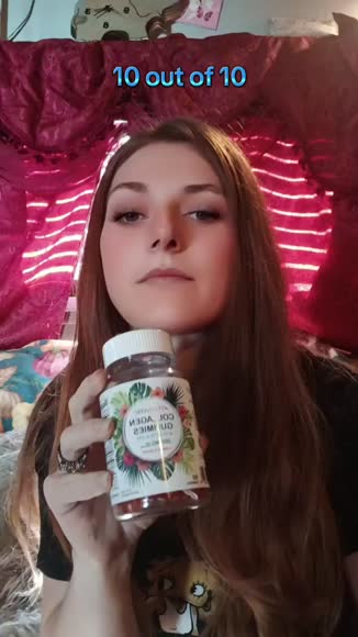 Video review of Vitamatic Vitamatic Hydrolyzed Collagen Gummies with Vitamin C, Zinc and Biotin, 200 mg - Healthy Skin Support - 60 Gummies  by 680da9adebadc37ff9c896bc
