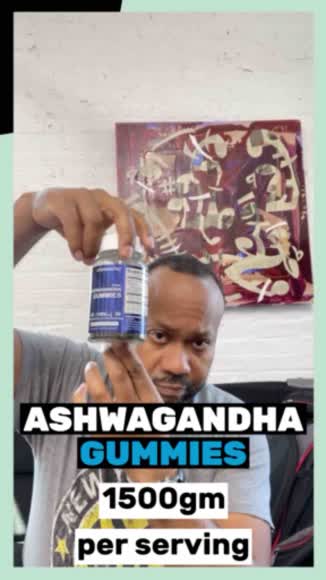 Video review of Vitamatic Ashwagandha 1500mg 60 Vegan Gummies - help reduce stress, anxiety, and promote overall relaxation  by 6761af8546252afecaf217b8