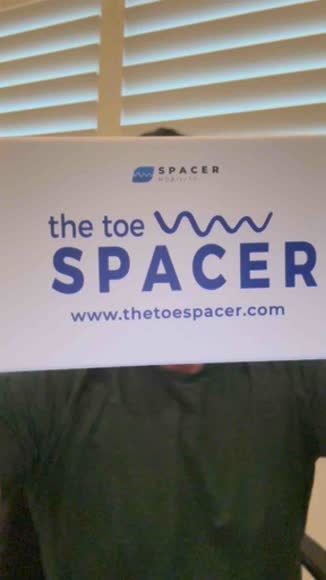 Video review of Spacer Mobility The Toe Spacer  by 655aa4daf358b56ea73a1078