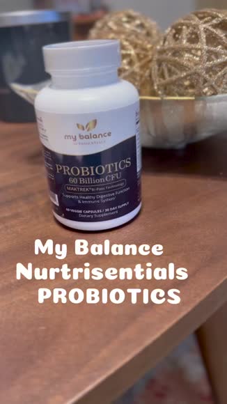 Video review of My Balance Probiotics 60 Billion  by jess.sparks