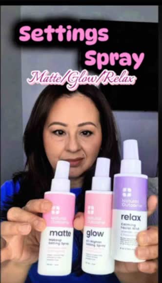 Video review of Natural Outcome Face Mist Trio, Glow, Matte, Relax  by 67c0c04075b5a48dcc1551f0