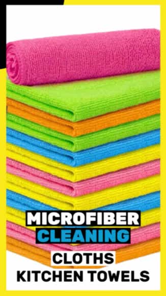 Video review of Zulay Kitchen Microfiber Cleaning Cloths - Multipurpose Kitchen Towels  by 6761af8546252afecaf217b8