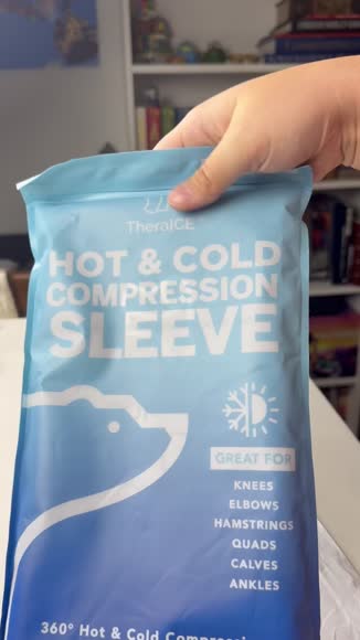 Video review of TheraICE Hot & Cold Compression Sleeve  by 677eb6a681ae8c7cc85c566c