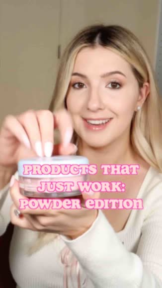 Video review of Kosas Cloud Set Loose Powder  by brooklynkayemakeup