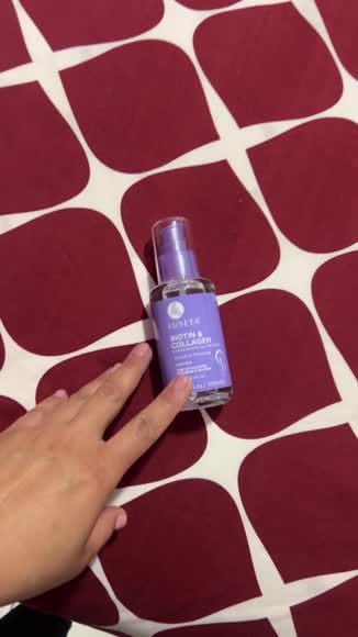 Video review of Luseta Beauty Biotin & Collagen Strengthening Oil  by 67870880a3d5969f3032dacd