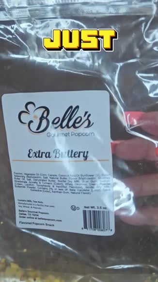 Video review of Belle's Gourmet Popcorn Savory Favorites 8-Pack  by 679ae3af6d06672433a7dee4