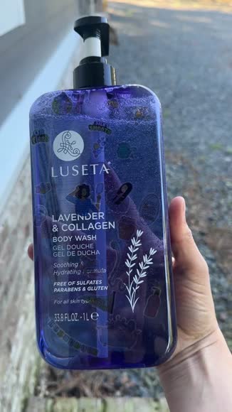 Video review of Luseta Beauty Luseta Lavender & Collagen Body Wash 33.8oz  by 6785d51bad8c3a894cf5289d