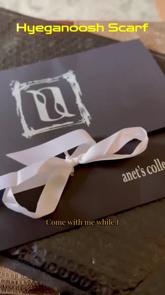 Video review of Anet's Collection LLC Hyeganoosh Scarf  by 678c723358e856ca66b5f2a0