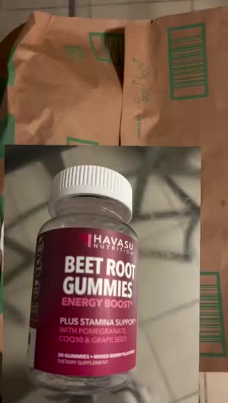 Video review of Havasu Nutrition Beet Root Gummies  by 65fe47c3af61bda64ccab936