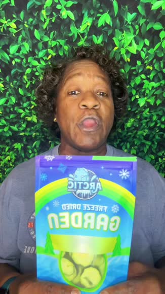 Video review of Arctic Farms Freeze Dried Cucumber Chips  by 678fd5ab2d414658ddbe88e2