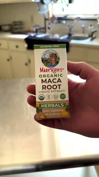 Video review of MaryRuth's Organic Maca Root Liquid Drops  by 67a18864395dcee39bc6d5b5