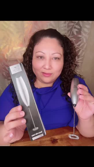 Video review of Zulay Kitchen Powerful Milk Frother - Electric Hand Mixer Wand  by 681829868bc4679bc1b3b184