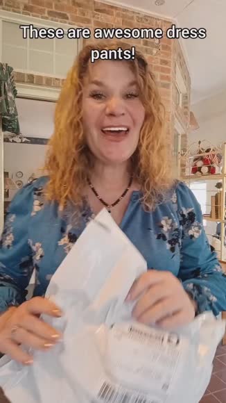 Video review of Truly Contagious Tie Waist Palazzo Pants  by 67f9c0641702154e97f510dd