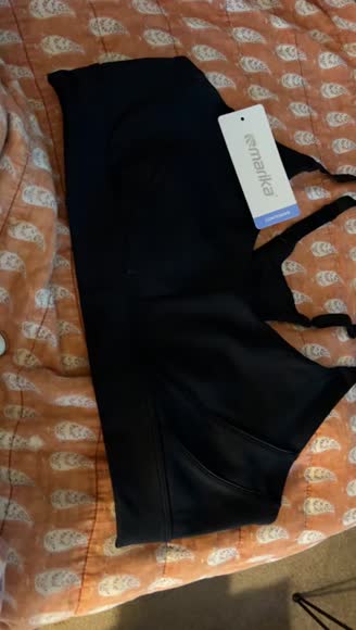 Video review of  Lizzy Sports Bra - Lightweight Support, Racerback Style, Moisture-Wicking  by j.talley