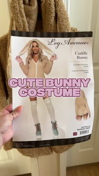 Video review of Leg Avenue Cuddle Bunny Costume  by balancedbowlcontact