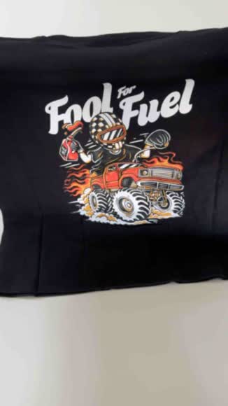 Video review of Little Trouble Fool for Fuel T-Shirt  by wyatttech