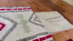 Video review of GAURI KOHLI Gohana Bath Mat  by 6758e685826c30e4cabd3aa0